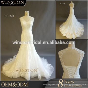 New Luxurious High Quality fashionable wedding dress